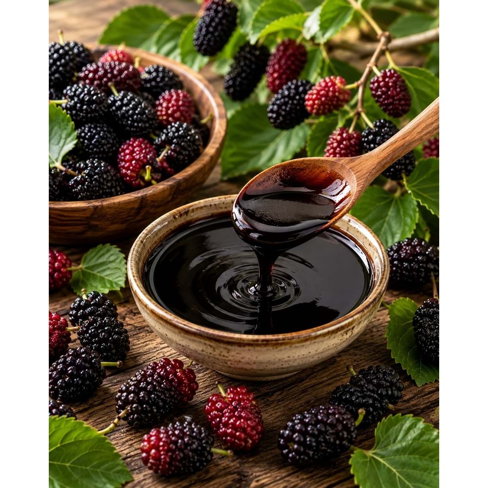 DOĞAL KARADUT PEKMEZİ 500 GR